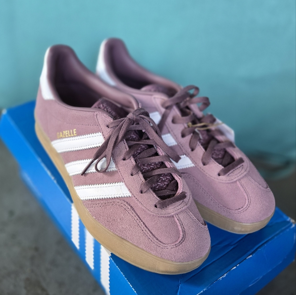 Adidas Gazelle Indoor Sneakers in Lavender